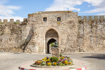 dooway entrance gate of the outer defense wall of Coca town (Puerta de la Villa - Puerta de...