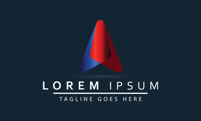 Abstract Arrow Icon Design. Can Be Used As Logo, Corporate Identity Style, Pointer, Application Icon.