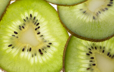 slice of kiwi