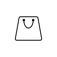 Shopping Bag  Paper Bag Icon Vector Template