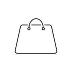 Shopping Bag  Paper Bag Icon Vector Template