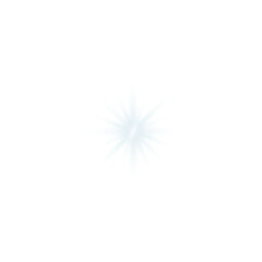 Sparkling star, flickering and flashing light effect. Realistic spark. File contains transparency. png.