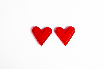 Texture with love hearts for design. Valentines day card concept. Heart for Valentines Day greeting card. Love is.