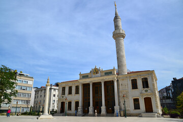 Teşvikiye Mosque in Istanbul, Turkey was built in 1854 by Abdülmecit.