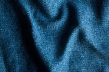 Fototapeta premium blue fabric texture