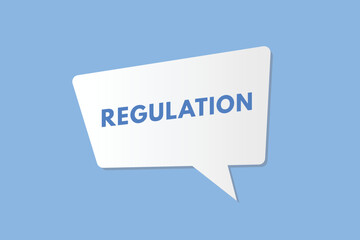 regulation text Button. regulations Sign Icon Label Sticker Web Buttons