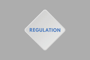 regulation text Button. regulations Sign Icon Label Sticker Web Buttons