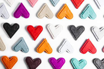 
Texture with love hearts for design. Valentines day card concept. Heart for Valentines Day greeting card. Love is