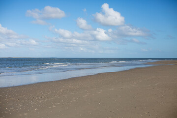 Fototapeta na wymiar Strand von Texel