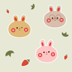 Kitty cutie stickers