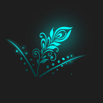 abstract floral background