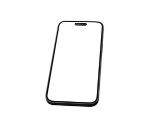 realistic smartphone template mockup for user experience presentation. Stylish concept design for websites, applications and landing pages. - mockup