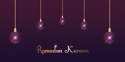 Ramadan kareem Islamic golden luxurious background design. banner, invitation, poster, card for the celebration of Muslim community festival.