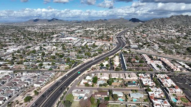 Phoenix, Arizona - Aerial Footage