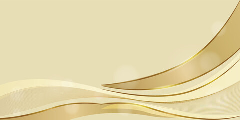 Luxury gold graphic template background design