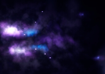 Small part of an infinite star field