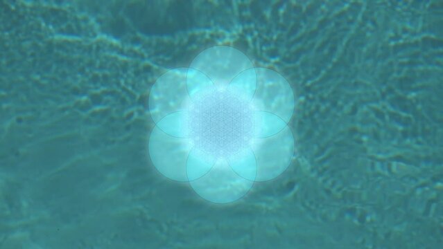 Mandala Breathwork Water Meditation Visualization, Animation, Video