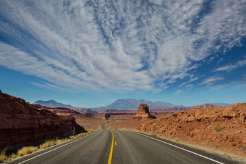 Road in prairie