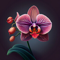 Orchidea - obrazy, fototapety, plakaty
