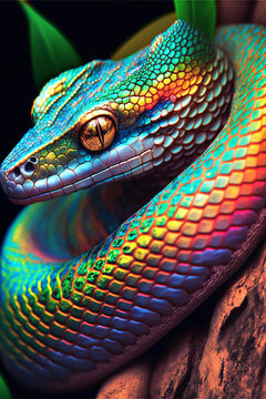 Rainbow Snake Python