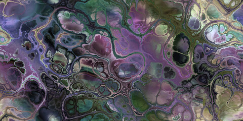dramatic purple green marbed seamless tile