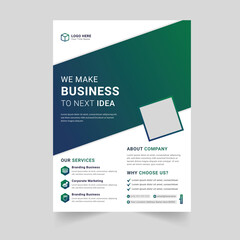 Flyer design template