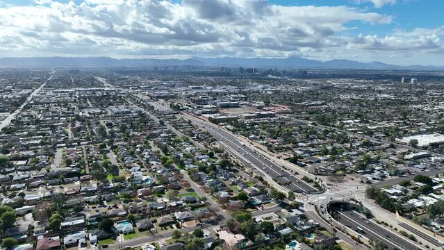 Phoenix, Arizona - Aerial Footage