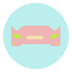 Fototapeta premium car bumper icon