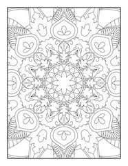 abstract background,Mandala Coloring Pages, Mandala, Pattern Coloring Page, Coloring Page