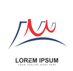 Bridge Logo Template Vector Icon