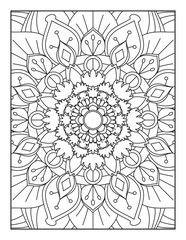 abstract background,Mandala Coloring Pages, Mandala, Pattern Coloring Page, Coloring Page