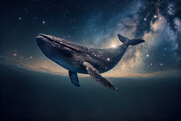  Beautiful Humpback Whale Swimming