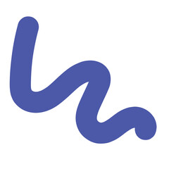 Retro 90s Shape Design Element 