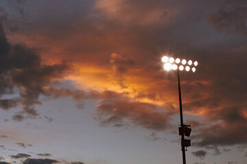 Obraz premium stadium lights