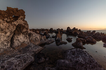 Abenddämmerung Teneriffa Los Gigantes