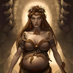 Goddess Mother - computer generated individual, no model releases needed