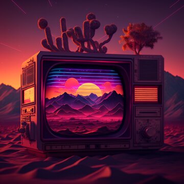 Cactus and Sunrise
