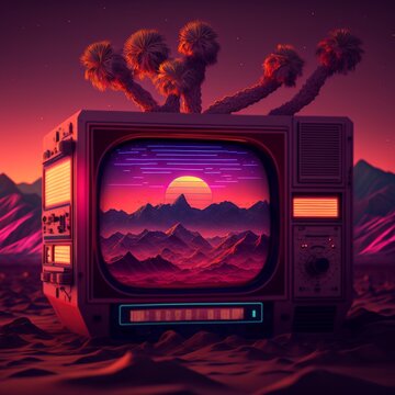 Television in the desert