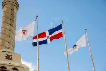 The Monument to the Heroes Santiago De Los Caballeros in the Dominican Republic