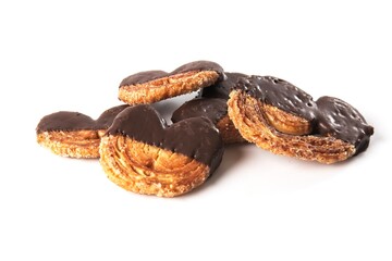 Palmeritas de chocolate
