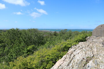 Landscape of Br&auml;nn&ouml; island, Gothenburg Sweden