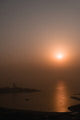 Ain Dubai views olha bluewaters