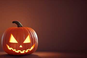Halloween Jack o'lantern  (Generative AI)	