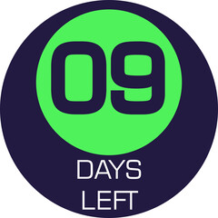 Circle Day Left Countdown-09