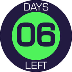 Circle Day Left Countdown-16