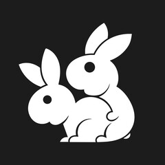 Every Bunny everybody loves me - Cute Easter bunny design, funny hand drawn doodle, cartoon Easter rabbit. Good for Happy Easter clothes, poster or t-shirt textile graphic design. Vector hand