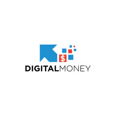 Digital money logo infestation templates