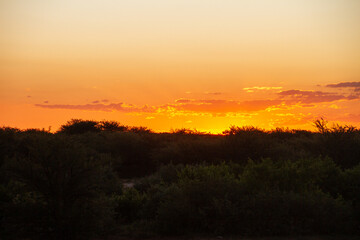 Sunrise in Namibia