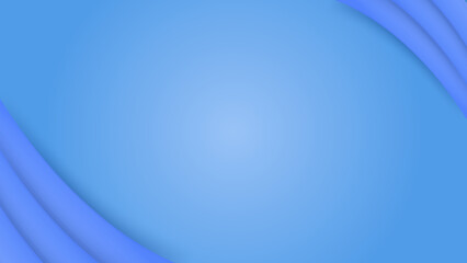 Light blue background with area for graphic elements or text copy space. Minimal light blue background. Simple vector graphic pattern