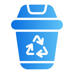 recycle gradient icon